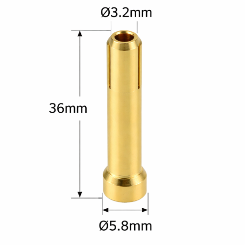 QQ150 TIG COLLET 3.2MM BRASS